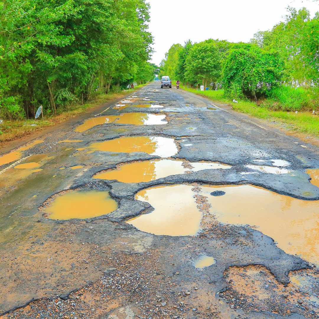 Life can feel like a road filled with potholes.