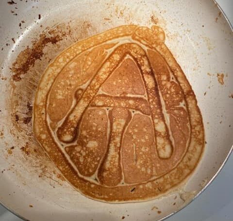 Appalachian trail logo pancake