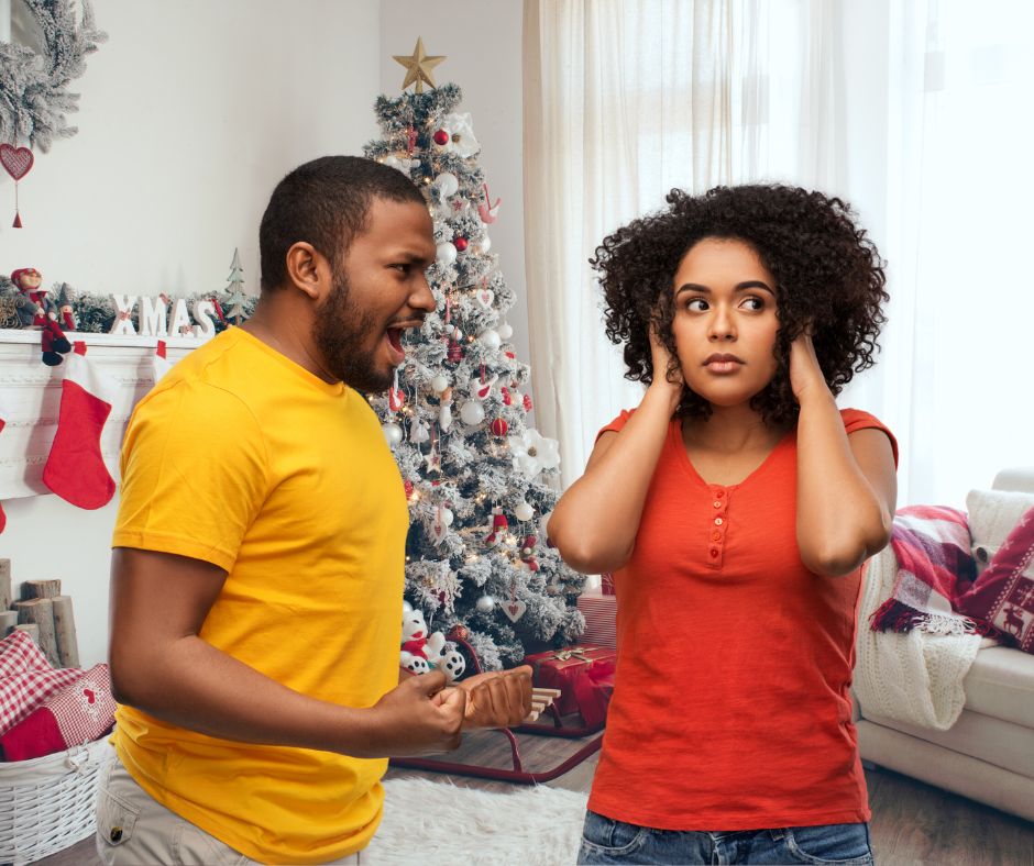 dealing with family conflict at Christmas