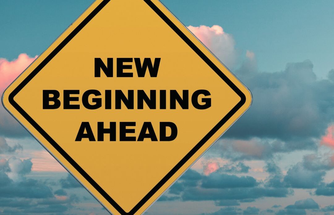 New beginnings sign