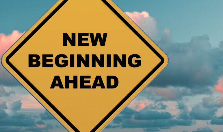 New beginnings sign